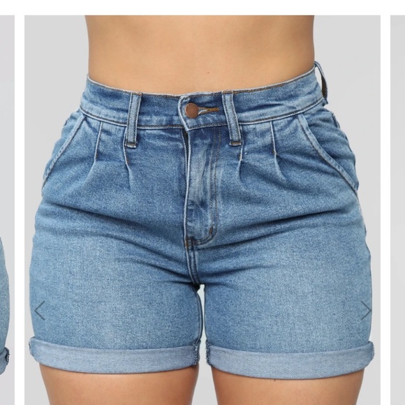 Vibrant Pants - Fashion Nova High Waisted Jean Shorts